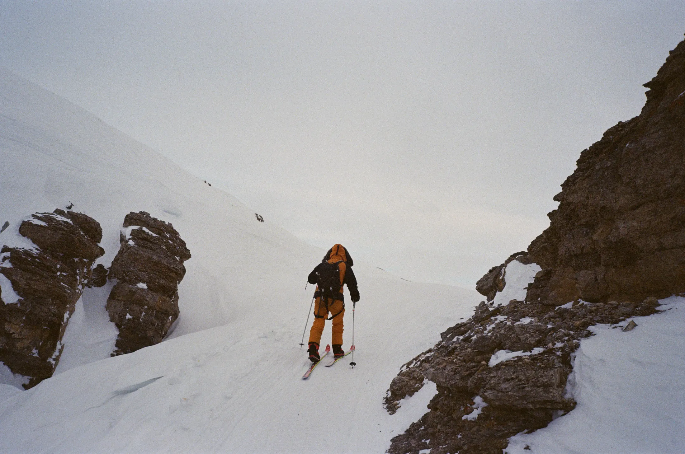 Montée sur la route du 80° Nord