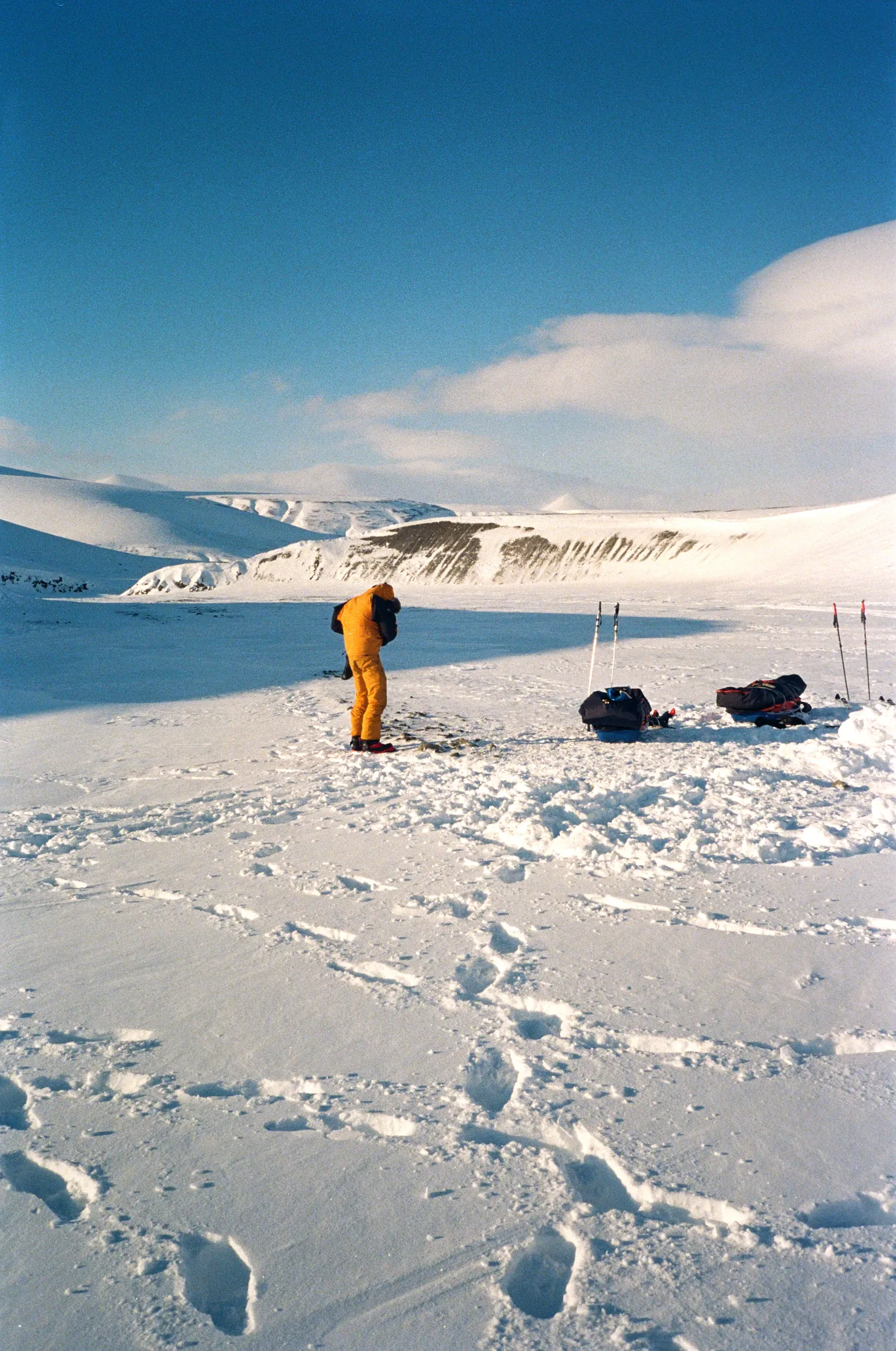 Départ du camp