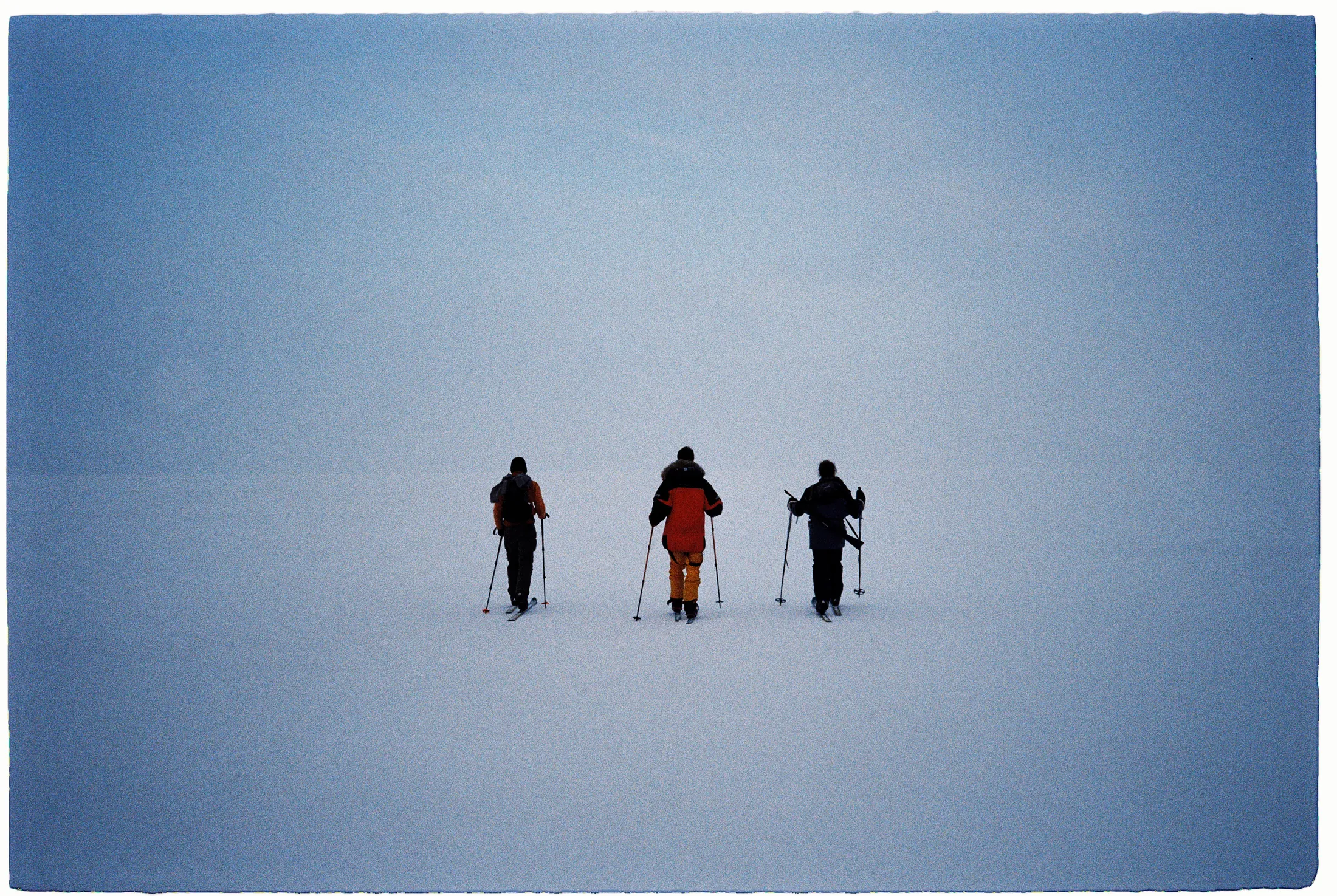 Trois voyageurs sur la trace