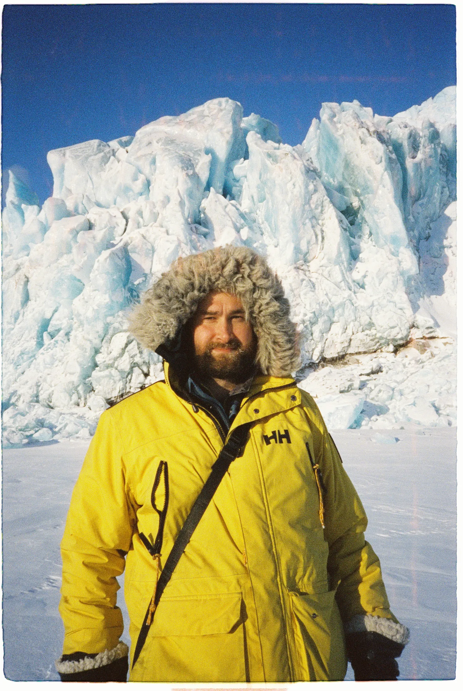 Nicolas sur l’expédition Pyramiden
