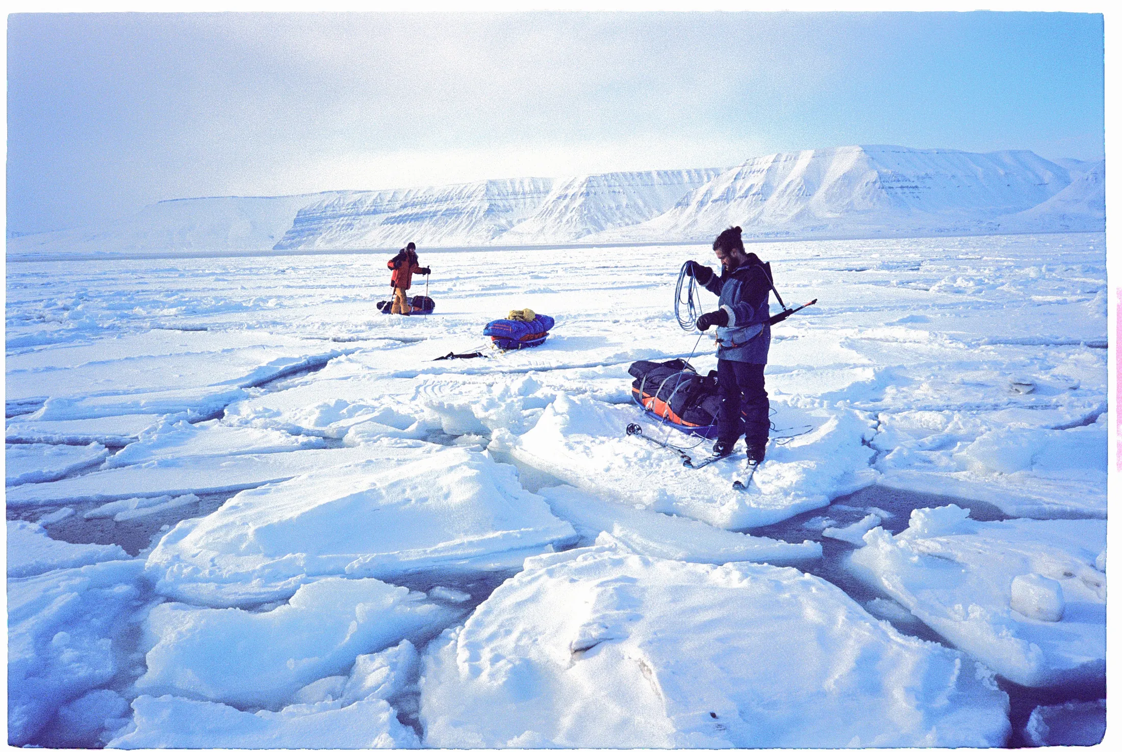 Banquise en route vers Pyramiden