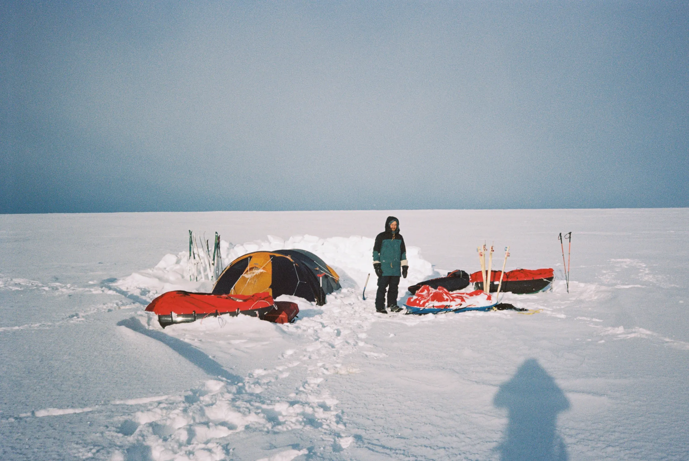 Camp sur Svalbard Axis