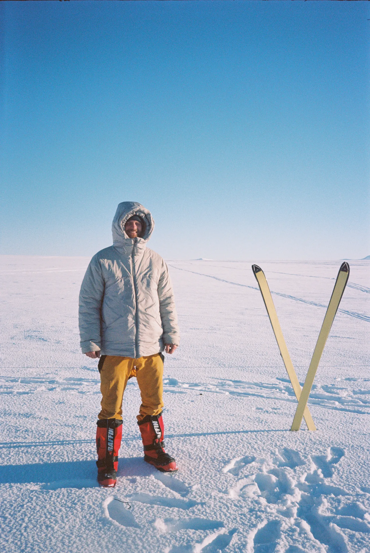 Gaël sur le Svalbard Axis
