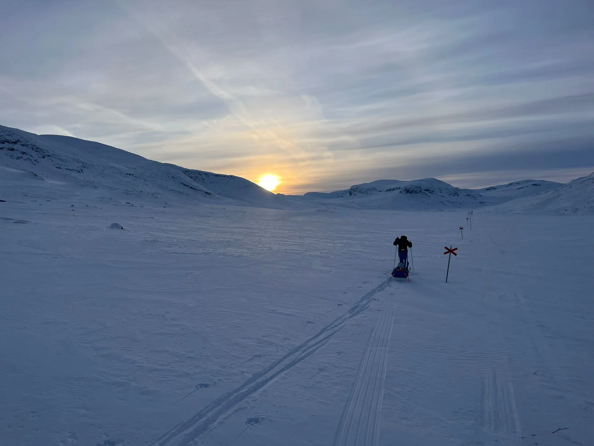 Traversée hivernale du Kungsleden en Laponie