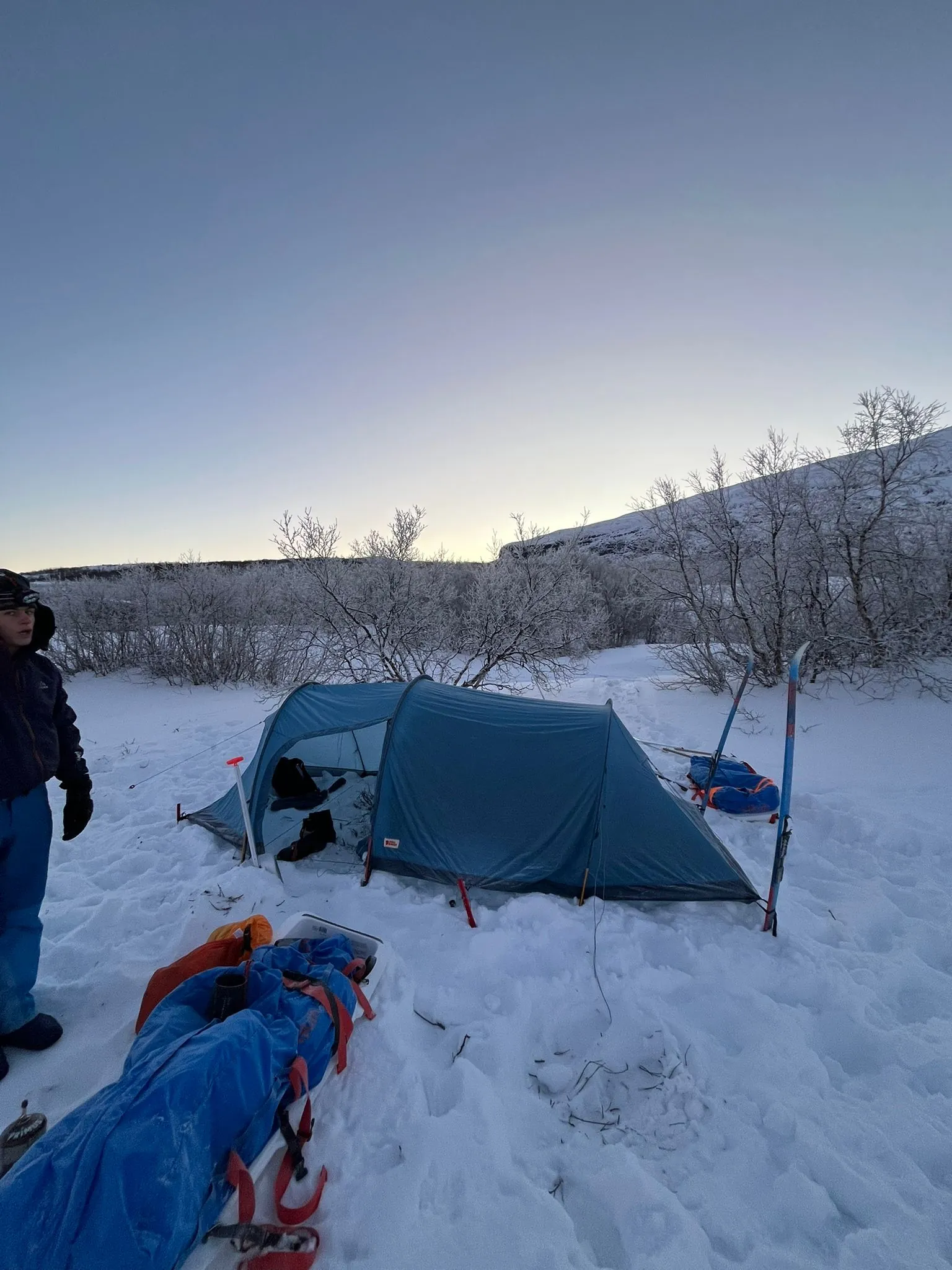 Traversée hivernale du Kungsleden en Laponie