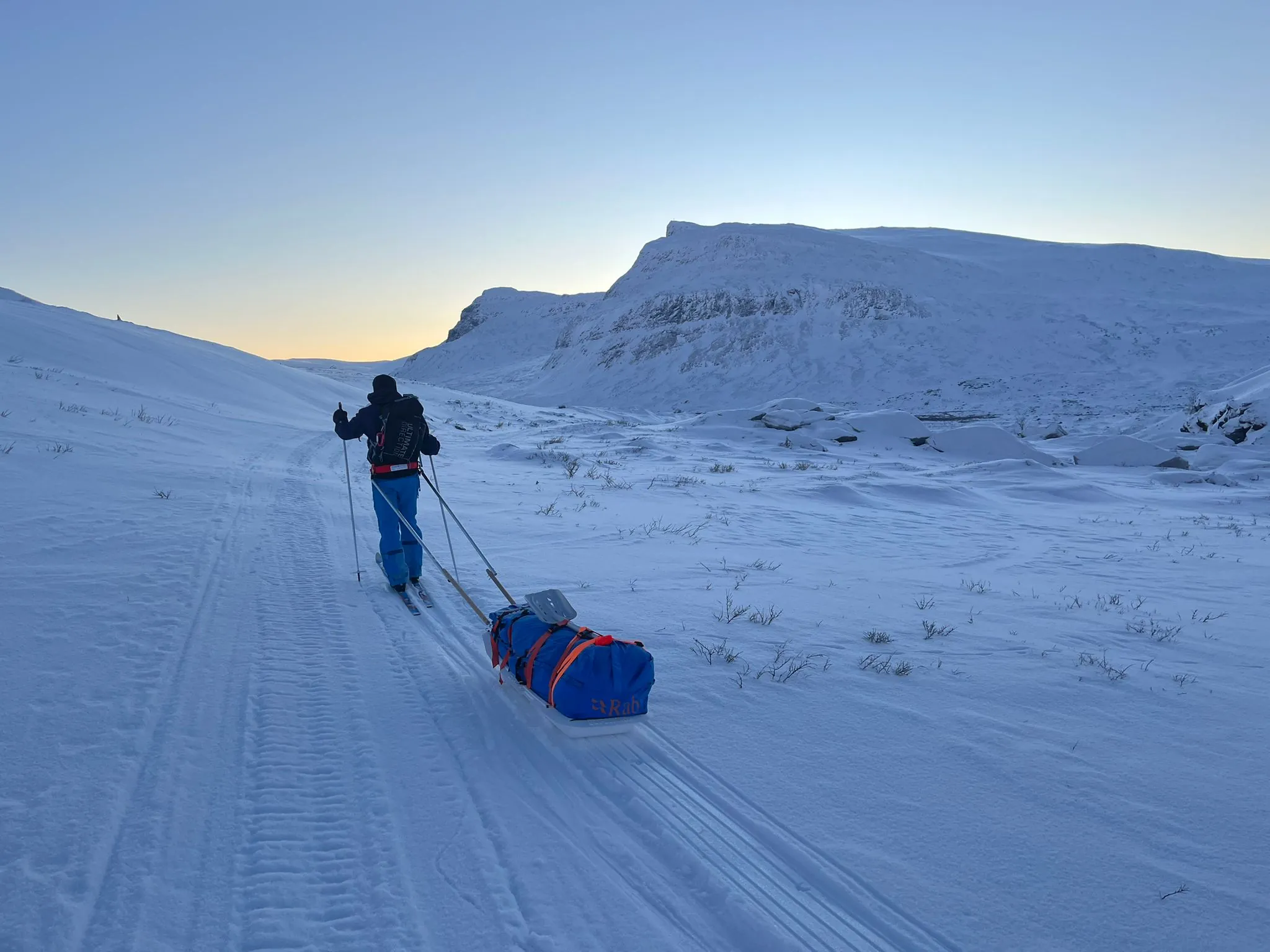 Traversée hivernale du Kungsleden en Laponie